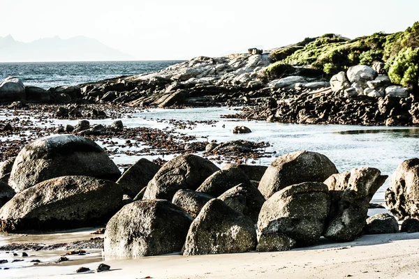 Głazy plaży, cape town Afryka Południowa — Zdjęcie stockowe