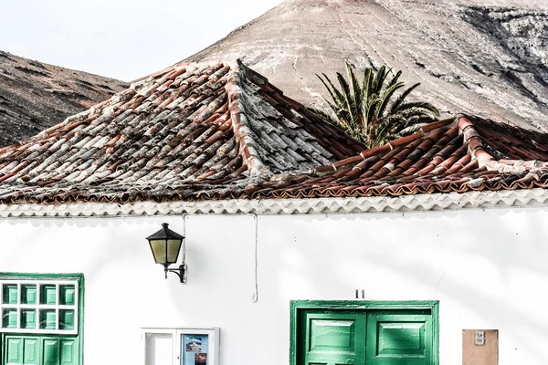 Maison traditionnelle, Lanzarote, Îles Canaries, Espagne — Photo