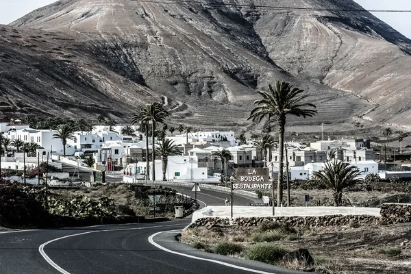 Traditioneel huis, lanzarote, Canarische eilanden, Spanje — Stockfoto