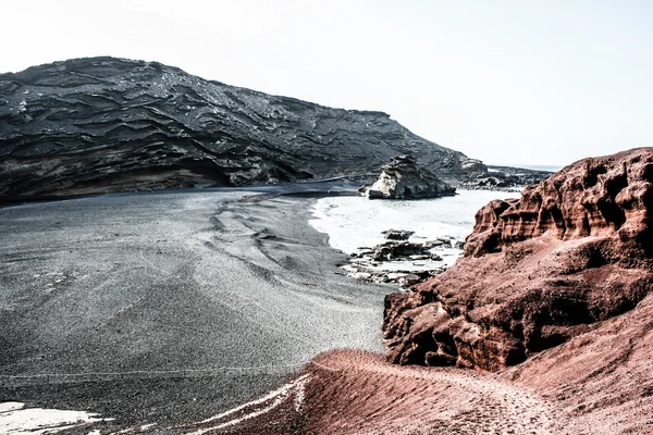 전통적인 집, Lanzarote, 카나리아 제도, 스페인 — 스톡 사진