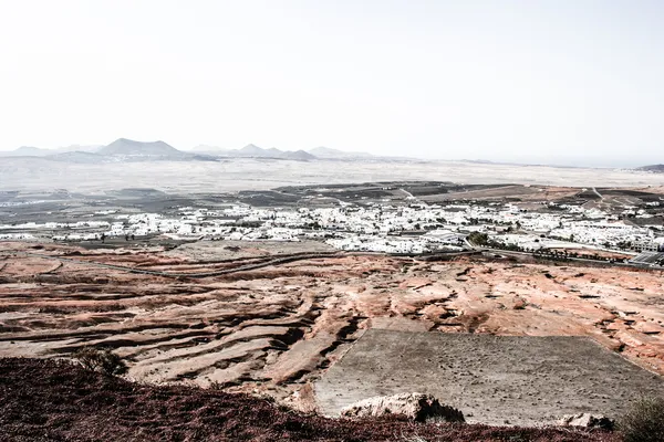 전통적인 집, Lanzarote, 카나리아 제도, 스페인 — 스톡 사진