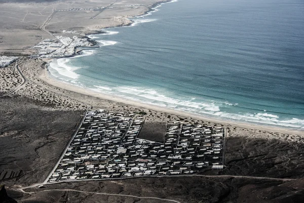 Tradiční dům, lanzarote, Kanárské ostrovy, Španělsko — Stock fotografie