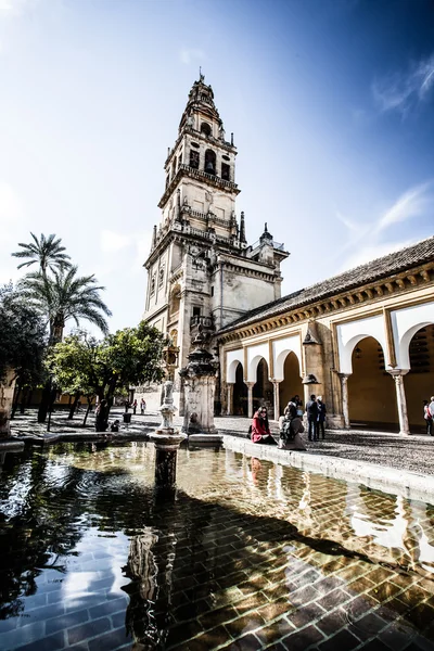 Mezquita (Moschee) Kathedrale Glockenturm, Córdoba, Provinz Córdoba, Andalusien, Spanien, Westeuropa. — Stockfoto