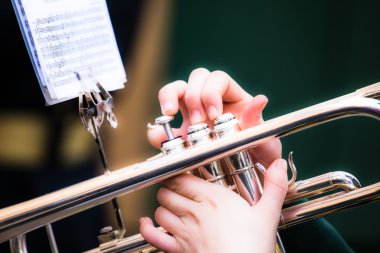 vintage trombon büyük Orkestrası.