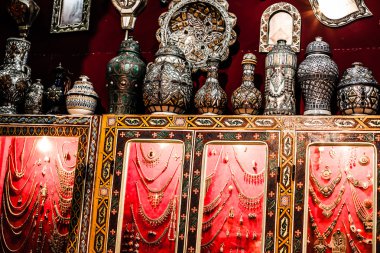 Medina fes, Fas, Hediyelik eşya dükkanı