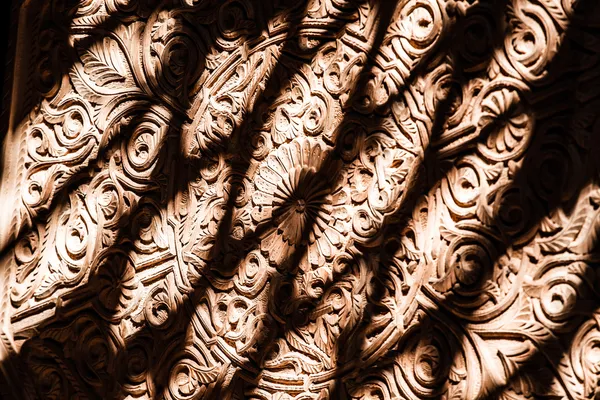 Dark vintage wood door — Stock Photo, Image