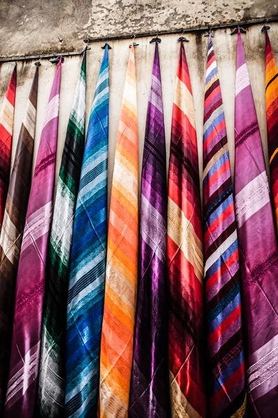 Ljusa färger av marockanska och berber mattar — Stockfoto