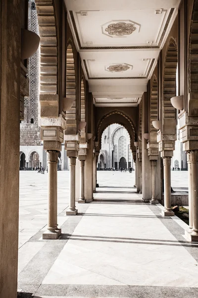 La Moschea di Hassan II a Casablanca, Africa — Foto Stock