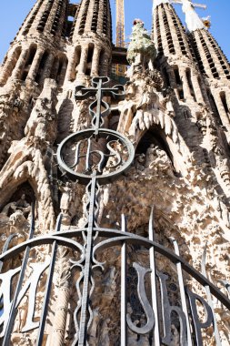 Sagrada familia tarafından antoni gaudi barcelona İspanya