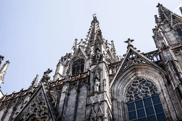 Cattedrale di Barcellona in Catalogna, Spagna — Foto Stock