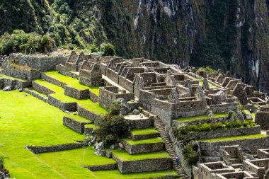 Machu picchu, peru Andes eski İnka şehri