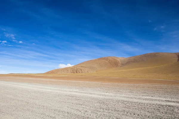 Deserto e montagna ad Altiplano, Bolivia — Foto Stock