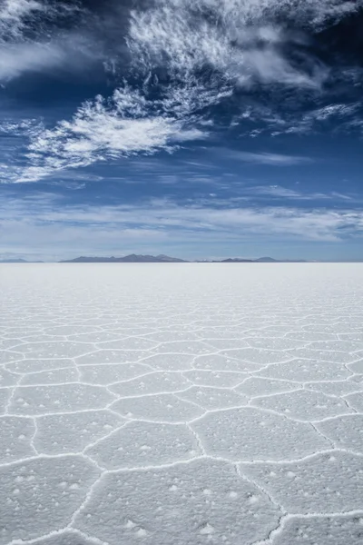 Salar de uyuni (tuz düz), Bolivya — Stok fotoğraf