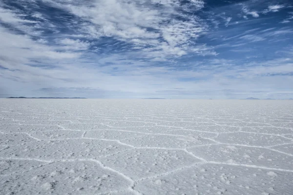 Salar de uyuni (επίπεδη αλάτι), Βολιβία — 图库照片