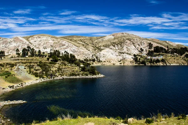 Isla del sol på titicaca sjön, bolivia. — Stockfoto