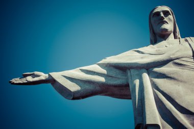 Kurtarıcı İsa 'nın Brezilya' daki Rio de Janeiro heykeli