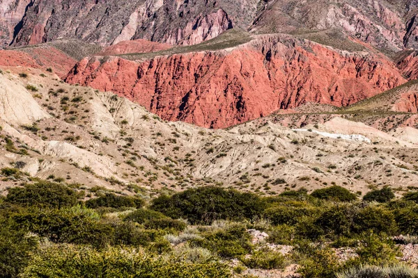 Quebrada de humahuaca v Argentině. — Stock fotografie