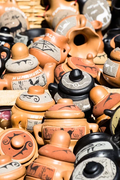 Ceramic in local market in Peru, South America. — Stock Photo, Image