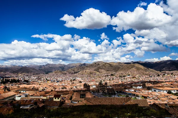 Vista general de la ciudad de Cuzco, Perú —  Fotos de Stock