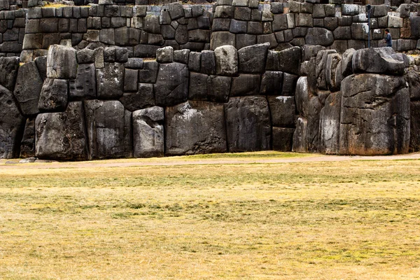 Visa sacsayhuaman mur, i cuzco, peru. — Stockfoto