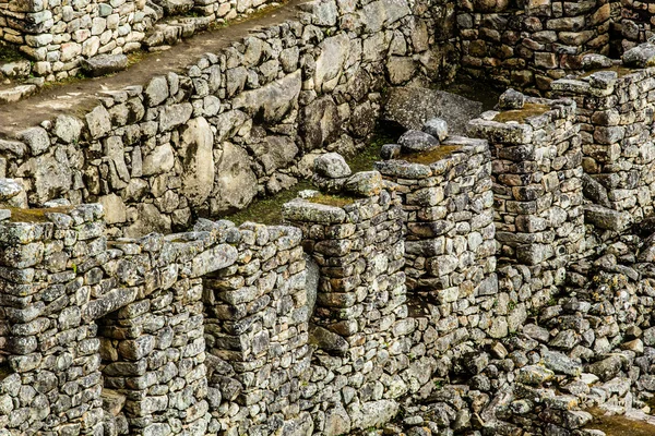 Machu Picchu, a antiga cidade inca nos Andes, Peru — Fotografia de Stock