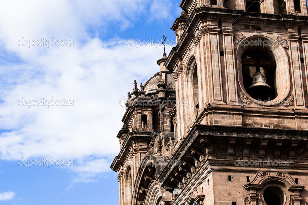 Cathedral in the city of Cuzco, Peru