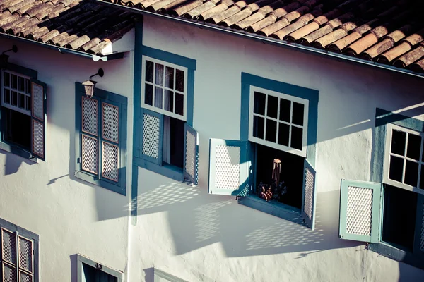 Näkymä Unescon maailmanperintökaupunki Ouro Preto Minas Gerais Brasiliassa — kuvapankkivalokuva