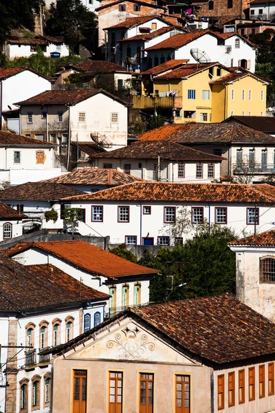 Vista de la ciudad Patrimonio de la Humanidad de Ouro Preto en Minas Gerais Brasil —  Fotos de Stock