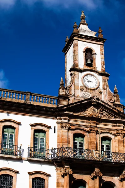 Vista de la ciudad Patrimonio de la Humanidad de Ouro Preto en Minas Gerais Brasil —  Fotos de Stock