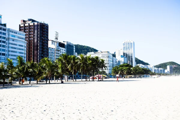 Playa de Copacabana, Río de Janeiro, Brasil — Foto de Stock