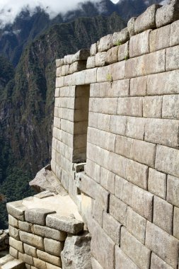 Machu picchu, peru Andes eski İnka şehri