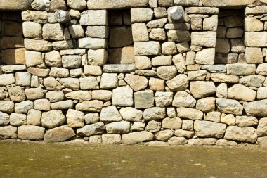 Machu picchu, peru Andes eski İnka şehri