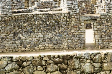 Machu picchu, peru Andes eski İnka şehri