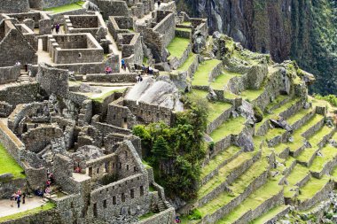 Machu picchu, peru Andes eski İnka şehri