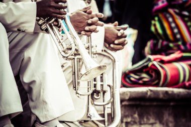 Büyük Orkestrası trombon.