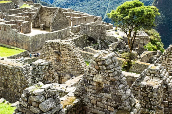 Machu Picchu, l'ancienne ville inca dans les Andes, Pérou — Photo