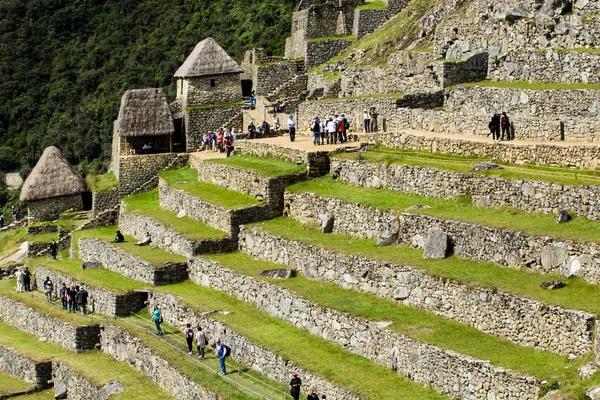 Machu picchu, peru Andes eski İnka şehri — Stok fotoğraf