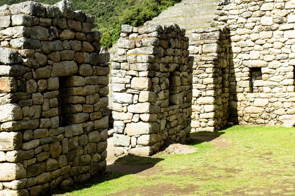 Machu picchu, den gamla Inka staden i Anderna, peru — Stockfoto