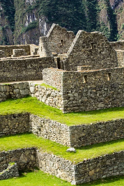 Machu Picchu, a antiga cidade inca nos Andes, Peru — Fotografia de Stock