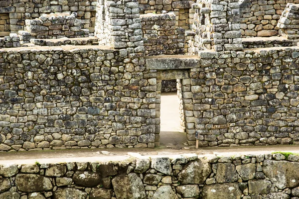 Machu picchu, de oude inca stad in de andes, peru — Stockfoto