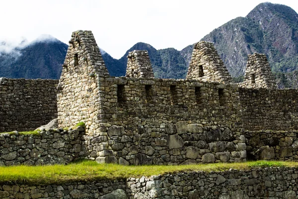 Machu Picchu, l'antica città Inca nelle Ande, Perù — Foto Stock