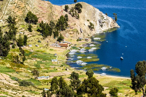 Isla del Sol on the Titicaca lake, Bolivia. — Stock Photo, Image