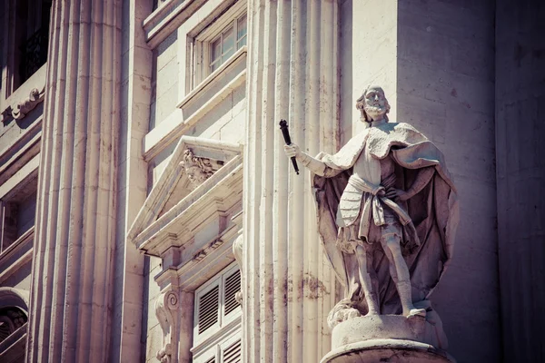 Details of Royal Palace of Madrid — Stock Photo, Image