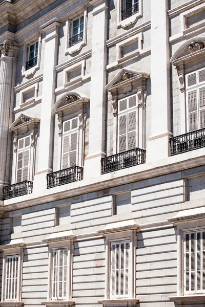 A Royal Palace of Madrid részletek — Stock Fotó