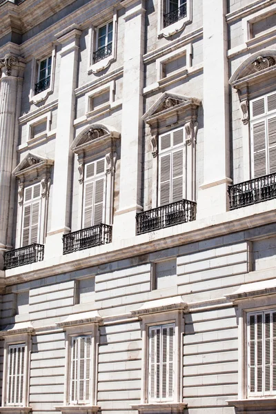 Detalles de Palacio Real de Madrid — Foto de Stock