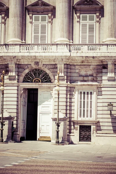 Detalles de Palacio Real de Madrid — Foto de Stock