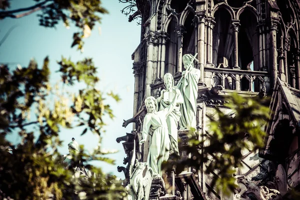 Notre Dame Cathedral, Παρίσι, Γαλλία. — Φωτογραφία Αρχείου