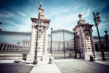 Palacio Real - Madrid 'deki İspanyol Kraliyet Sarayı.