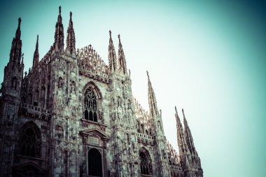 Milan Duomo, (Milan Katedrali), İtalya.