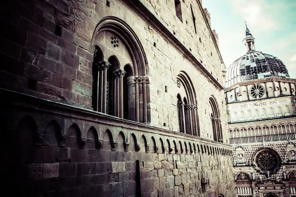 Capella Coleoni, cidade velha Bergamo, Itália — Fotografia de Stock